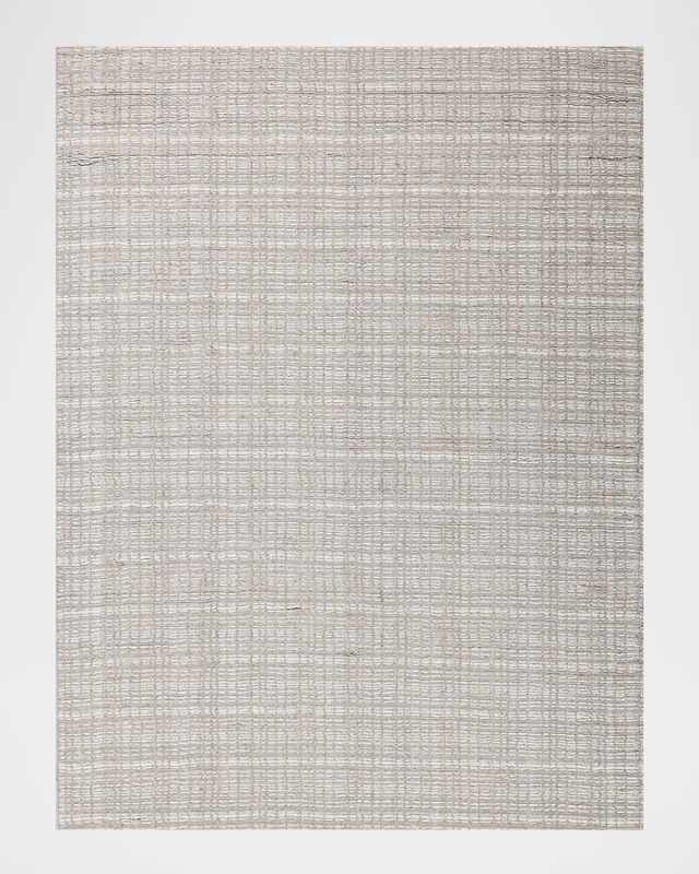 Alpine Hand-Loomed Beige & Ivory Rug, 8' x 10'