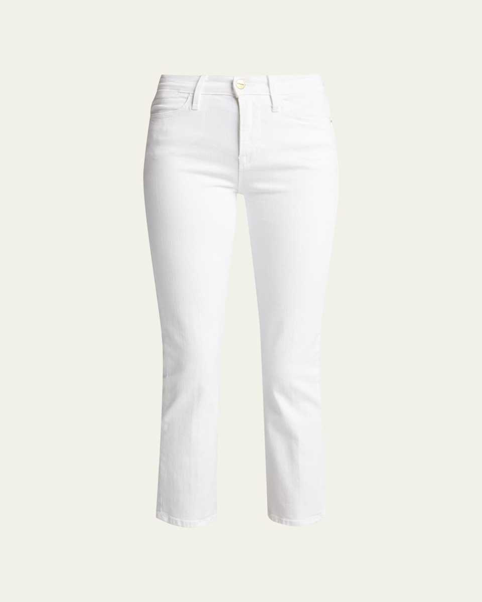 Le High Straight Cropped Jeans