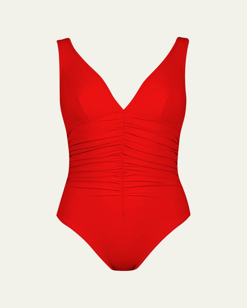 Ruch-Front Underwire One-Piece Swimsuit