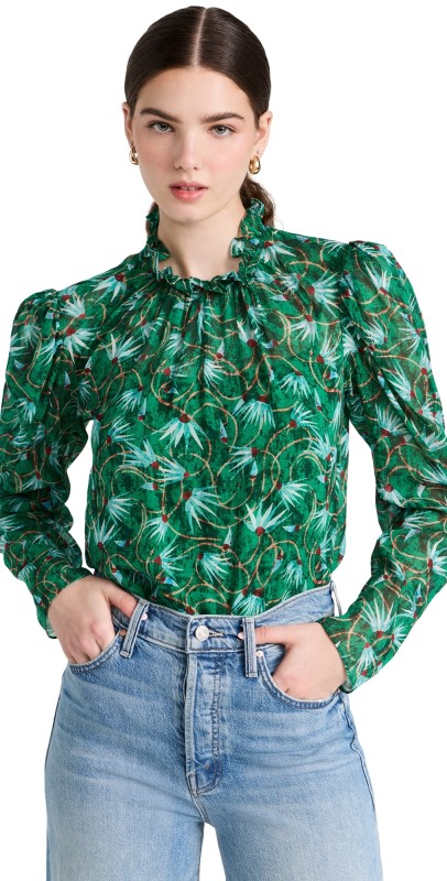 Saloni Mel B Top PADMA EMERALD
