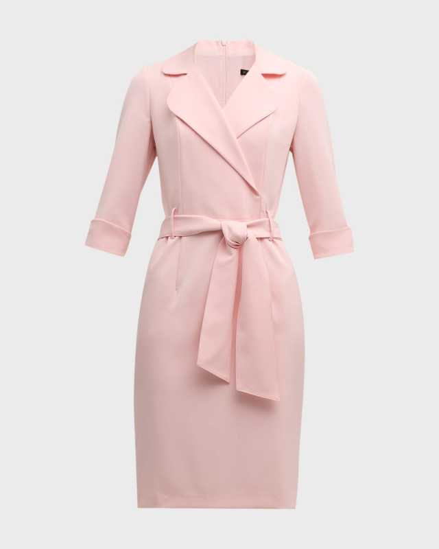 Lucinda Belted Sheath Dress