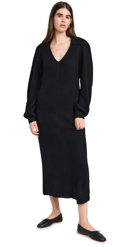 Wyeth Presidio Sweater Dress Black