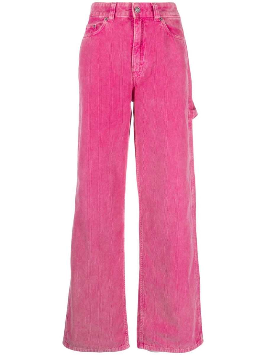 high rise loose-fit jeans