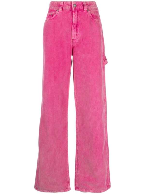 high rise loose-fit jeans