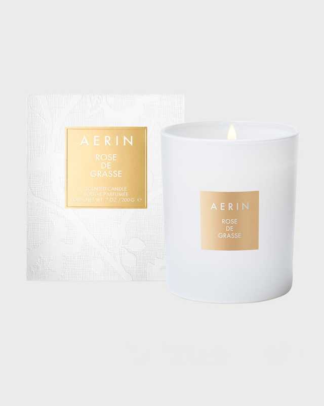 Rose de Grasse Scented Candle, 7 oz.