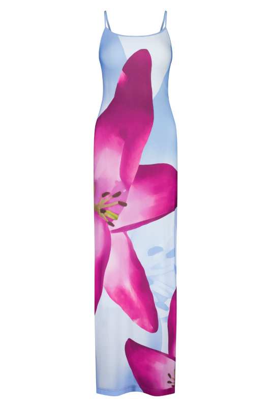 WITH HARPER LU Slip Dress