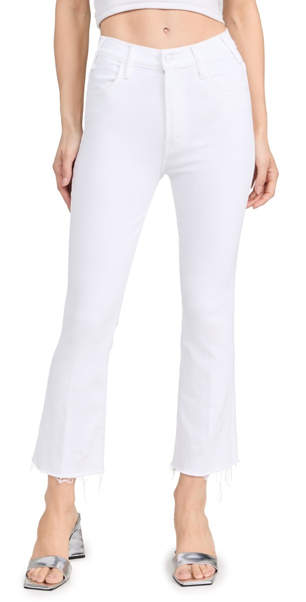 MOTHER Lil Hustler Ankle Fray Jeans Fairest of Them All