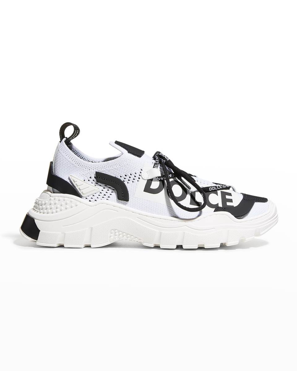 Kid's Daymaster Logo Mesh Knit Sneakers