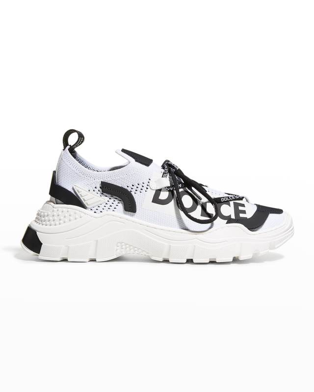 Kid's Daymaster Logo Mesh Knit Sneakers