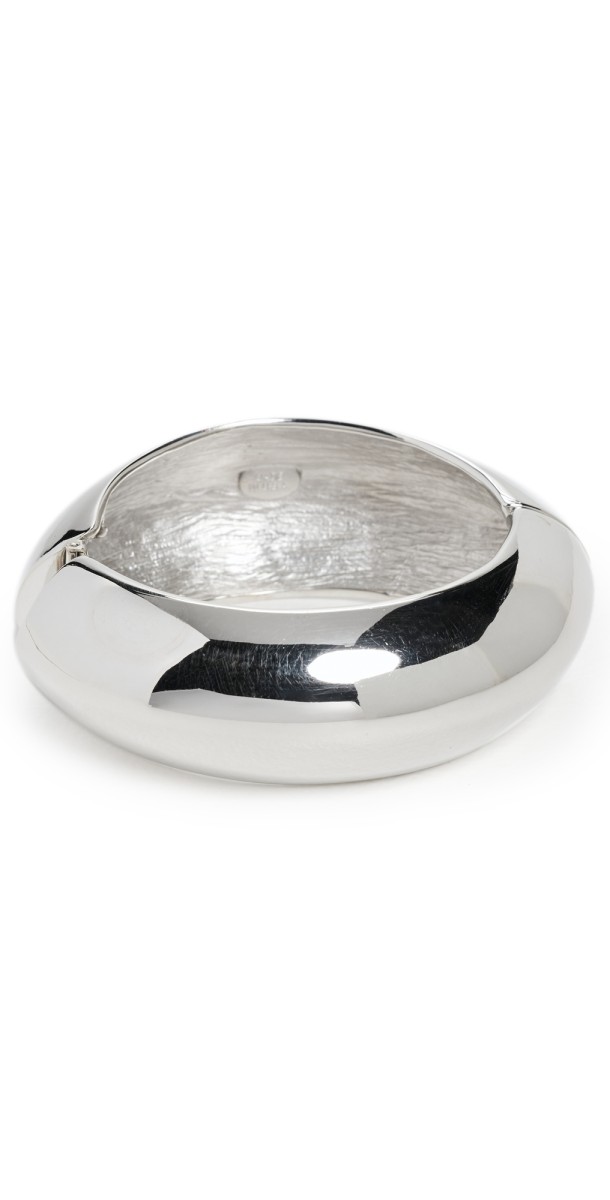 Kenneth Jay Lane Silver Bangle Silver