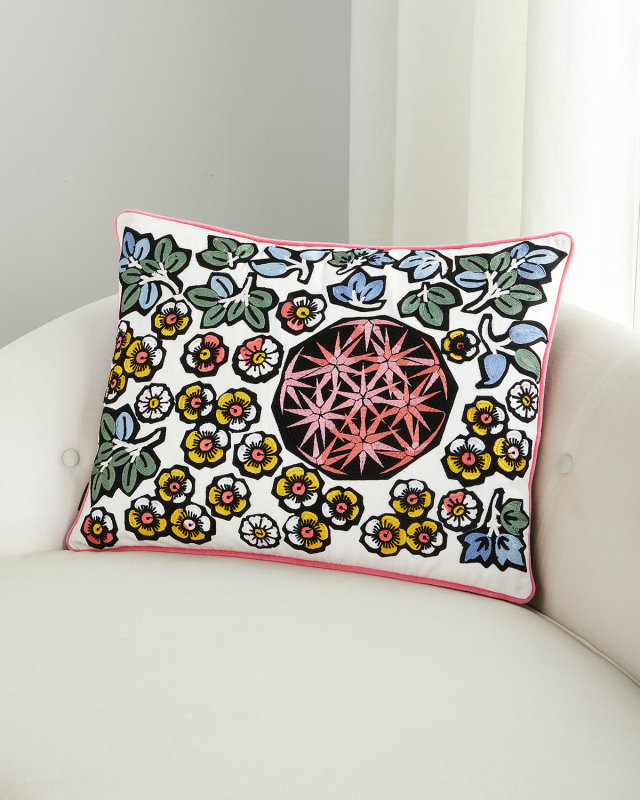 Garden Mix Pillow, 18" x 24"