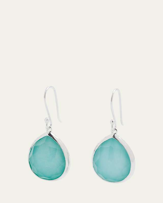 Small Teardrop Earrings in Sterling Silver