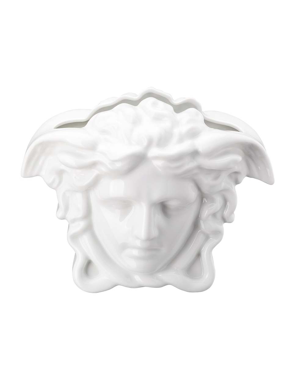 Medusa Grande 8.3" Vase, White
