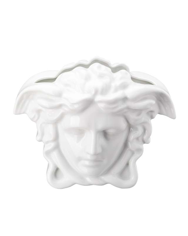 Medusa Grande 8.3" Vase, White