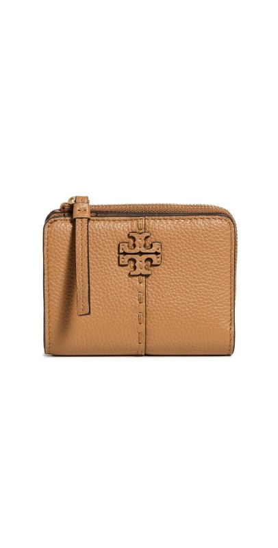 Tory Burch McGraw Bi-Fold Wallet Tiramisu