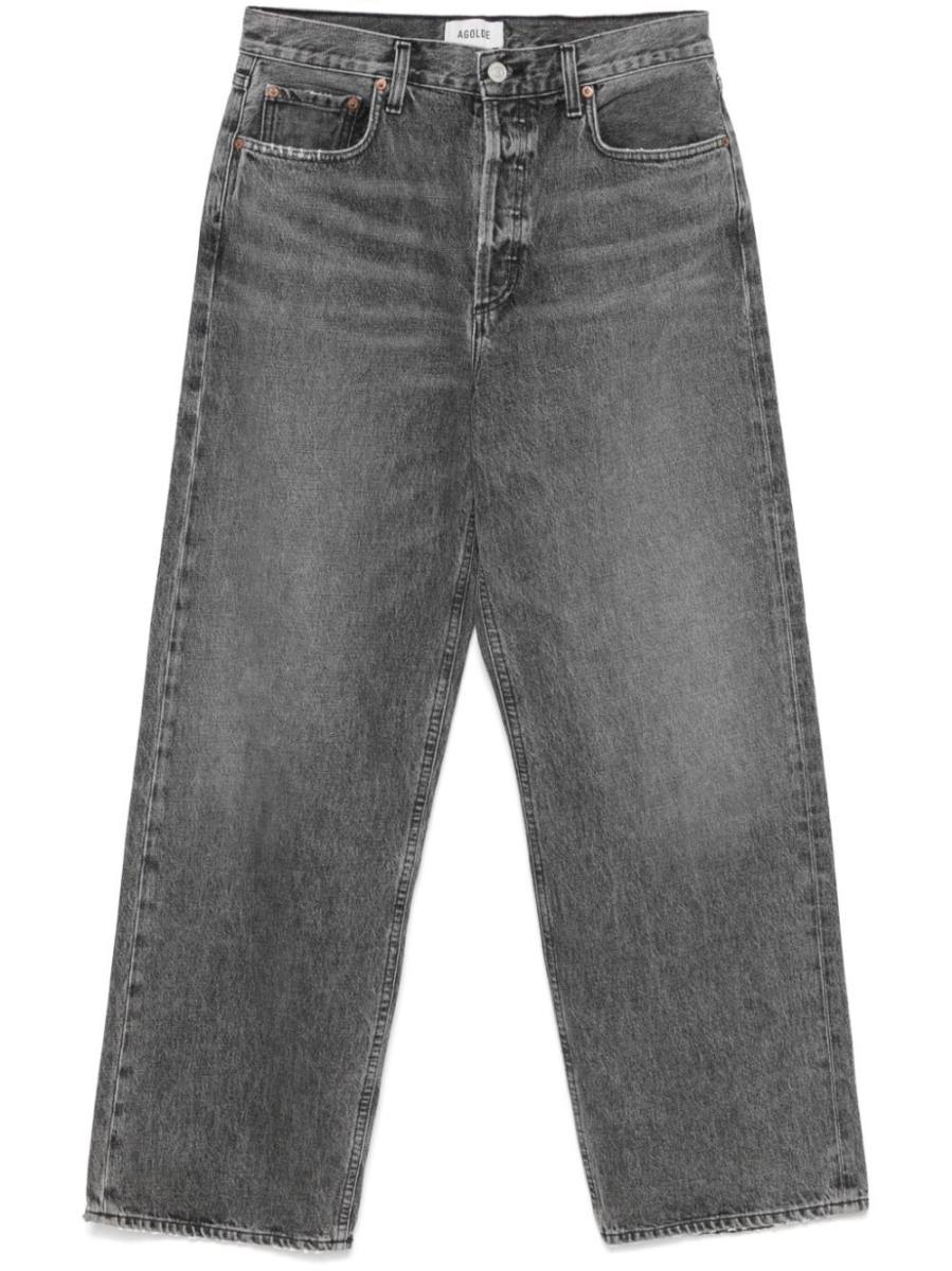 low-rise jeans