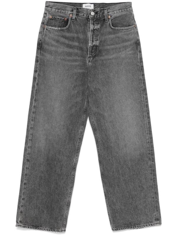 low-rise jeans