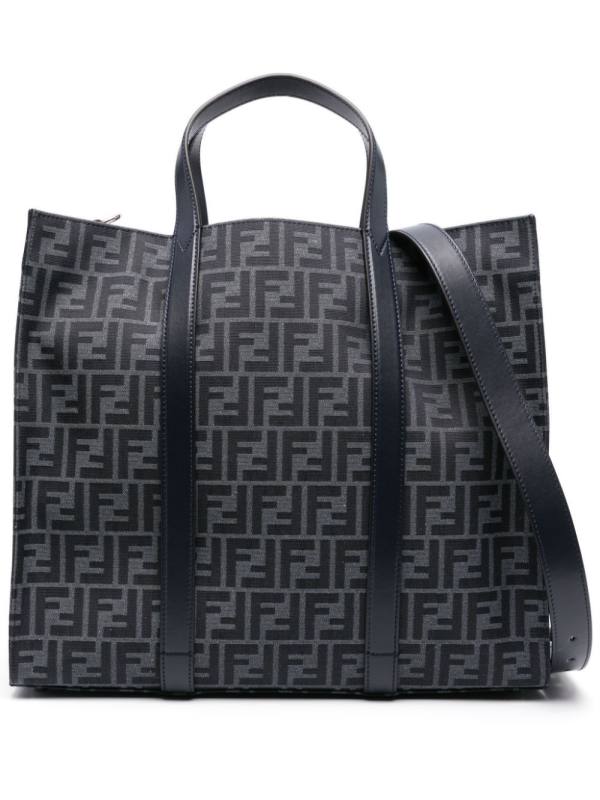 FF jacquard tote bag