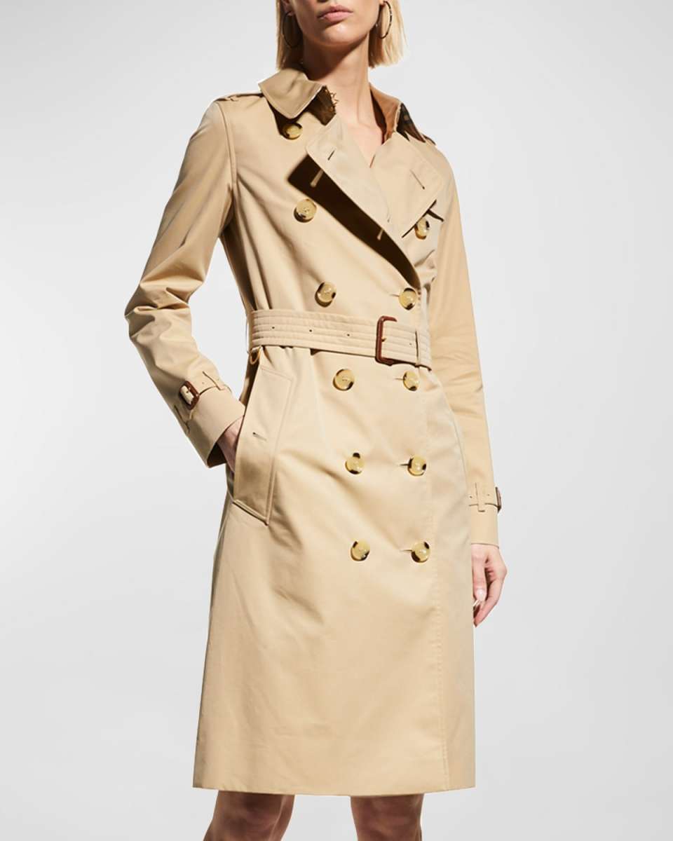 Kensington Heritage Belted Long Trench Coat