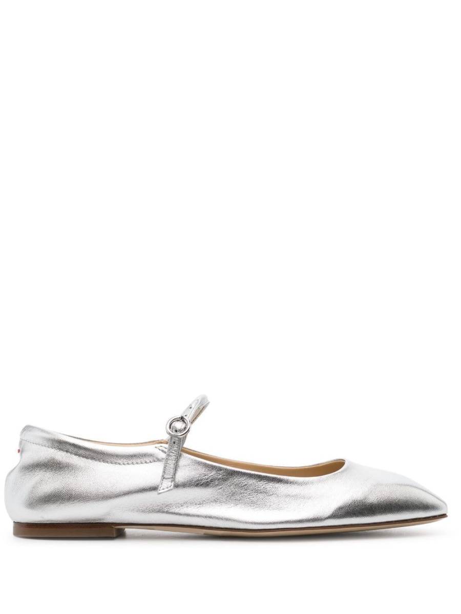 Aline Babies metallic ballerina shoes