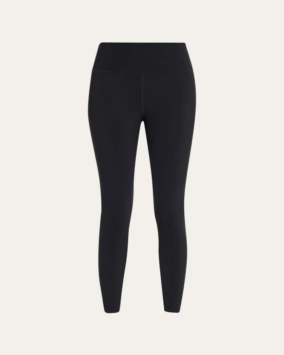 High-Waist Solid Vapor Leggings
