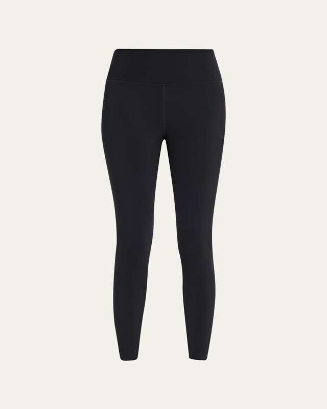 High-Waist Solid Vapor Leggings