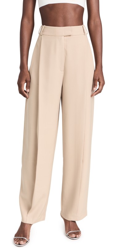 RE ONA Joey Suit Trousers Sand