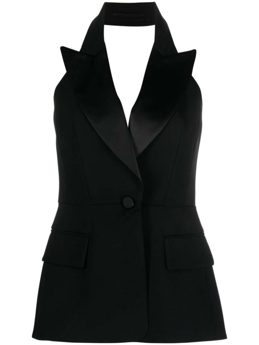 suit style virgin wool top