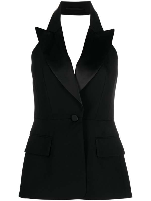 suit style virgin wool top