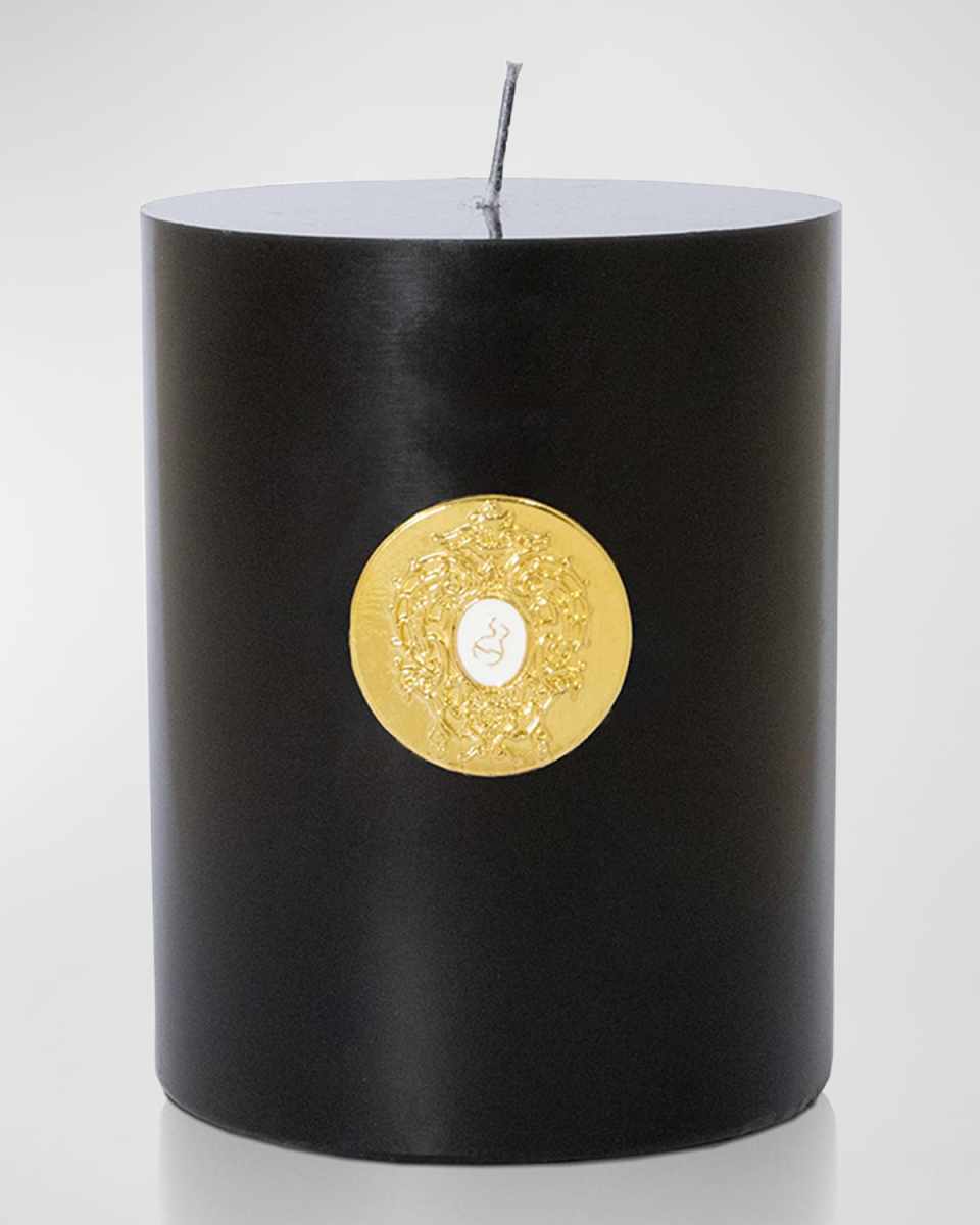 31.74 oz. Hale Bopp Black Cylindrical Candle