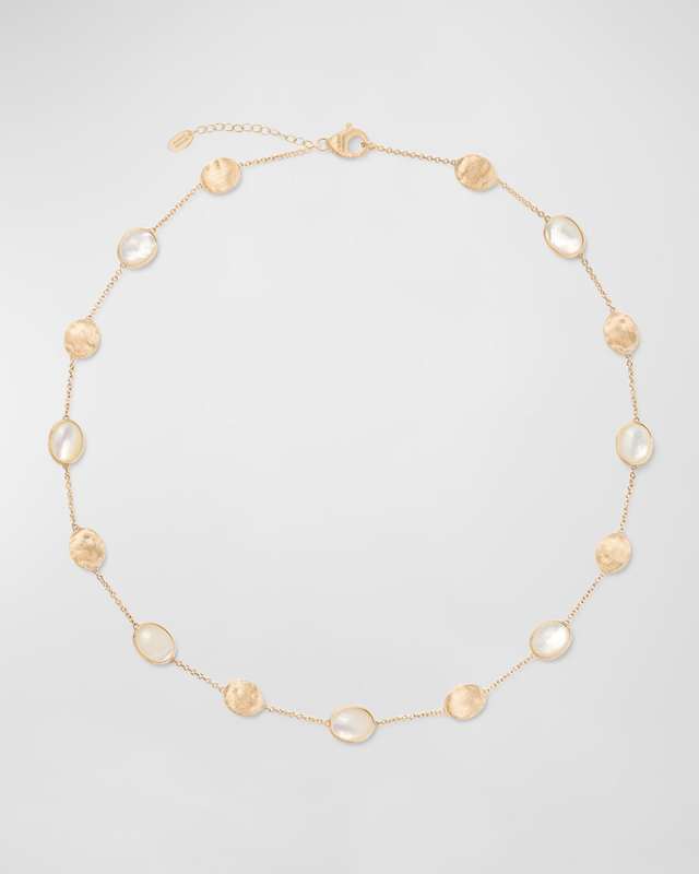 18K Siviglia Mother-of-Pearl Necklace