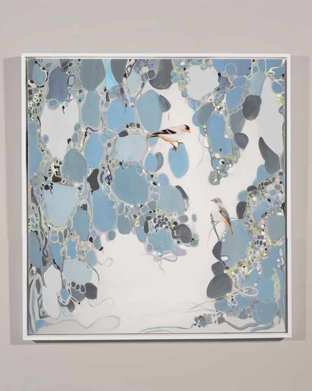 'Enchanted Blue Garden' Wall Art