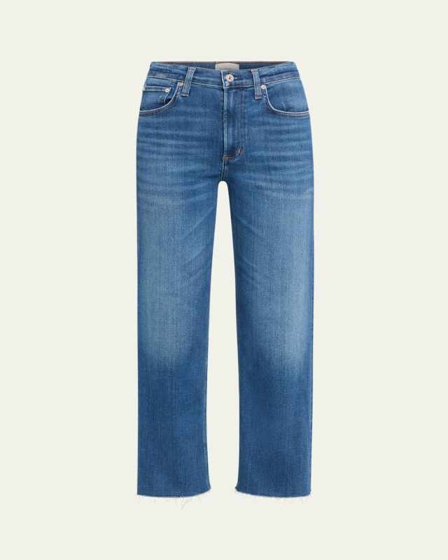 Palma Straight Raw Hem Jeans