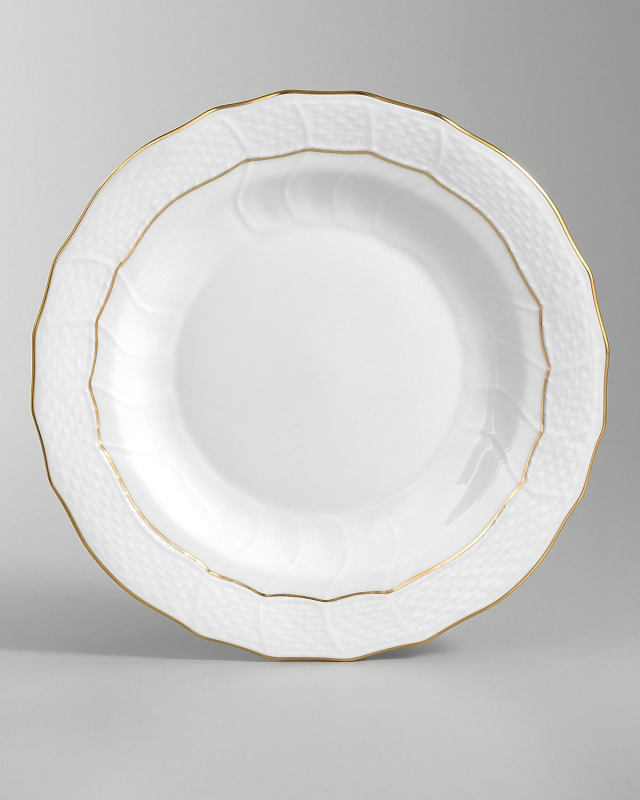 GOLDEN EDGE DESSERT PLATE