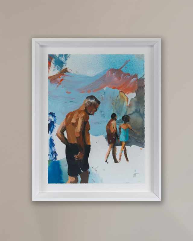"Beach Studies 20" Giclee by Van Hoang