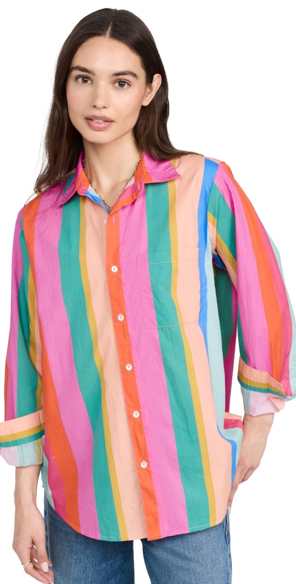 Mille Sofia Top Confetti Stripe