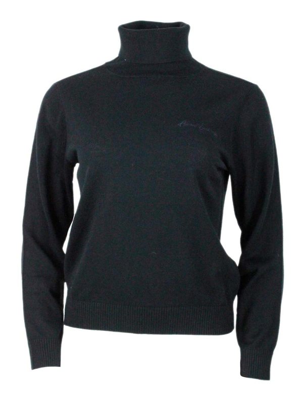 Armani Exchange Pull Col Rond - Noir
