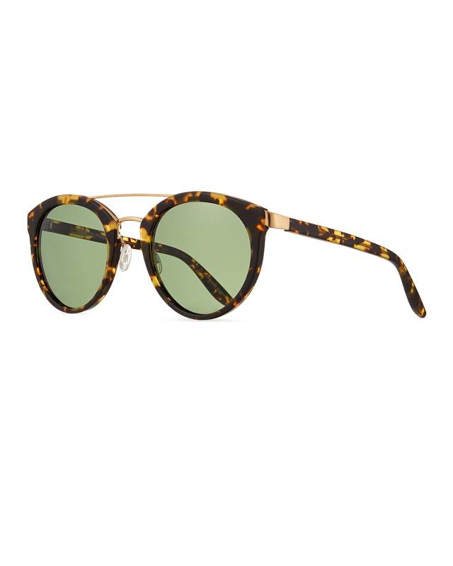 Dalziel Round Sunglasses with Metal Bar