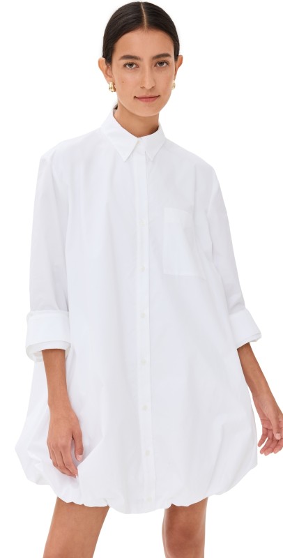 TWP Lunch at LouLou Dress White