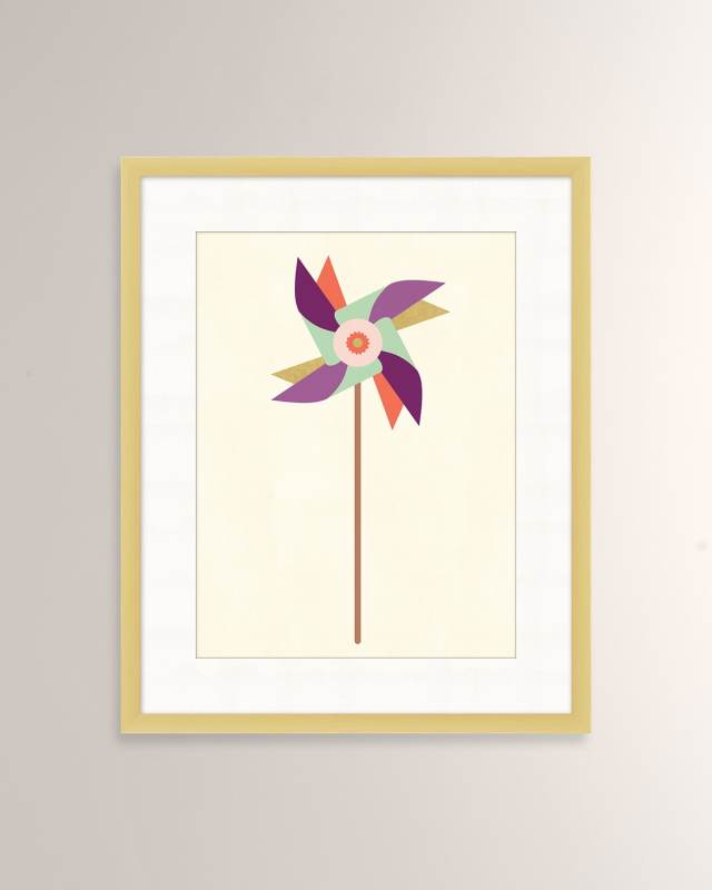 "Golden Twirl 3" Giclee Print