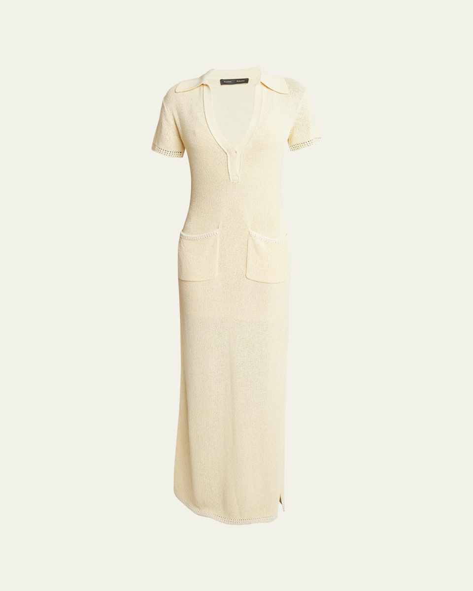 Auden Textured Knit Maxi Dress