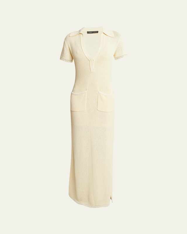 Auden Textured Knit Maxi Dress