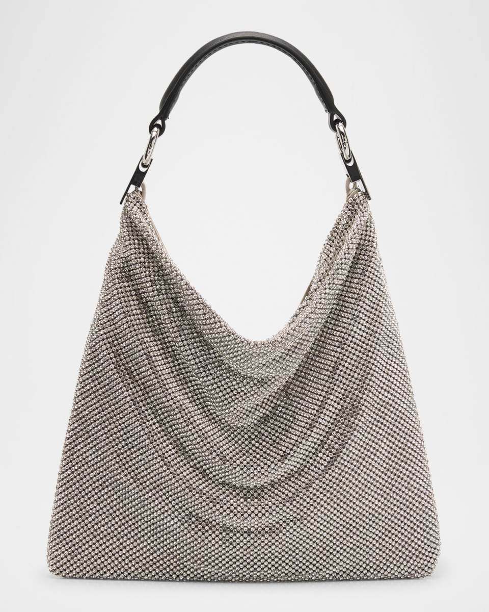 Bella Ciao Crystal Mesh Shoulder Bag