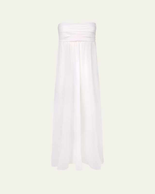 Solid Davina Maxi Dress Coverup