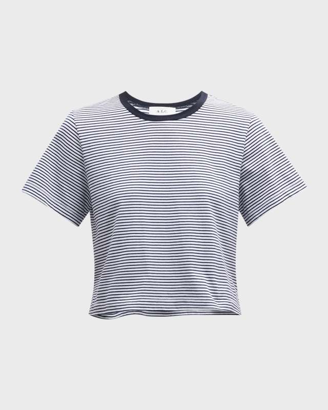 Julia Stripe Crewneck T