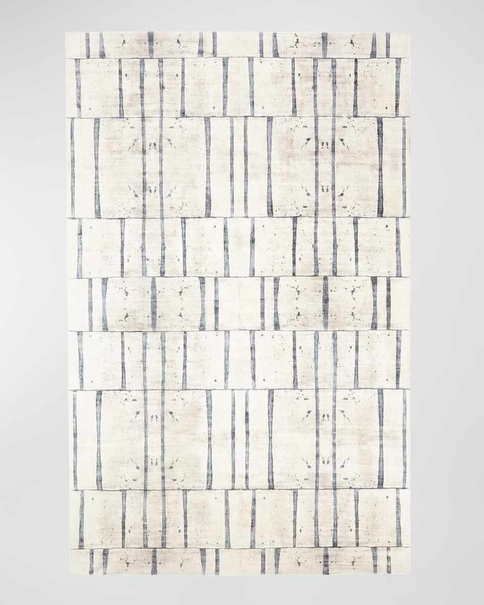Genome Hand-Loomed Rug, 6' x 9'