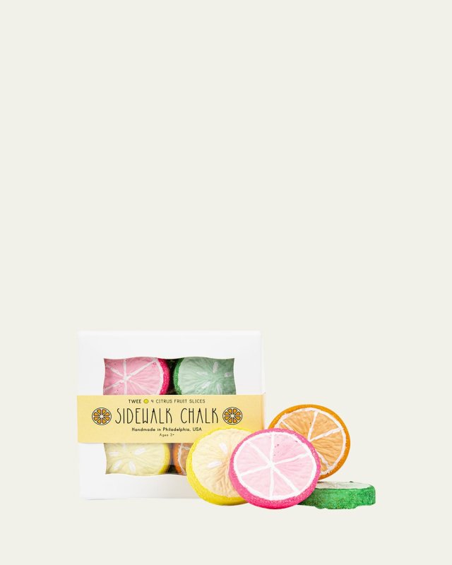 Kid's Citrus Slices Sidewalk Chalk