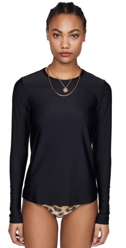 Cover Perfect Swim Rash Guard Tee Black
