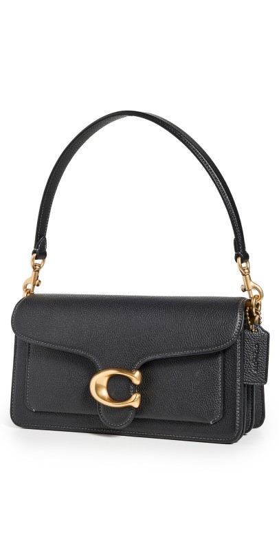 Coach Pebble Tabby Shoulder Bag B4/Black