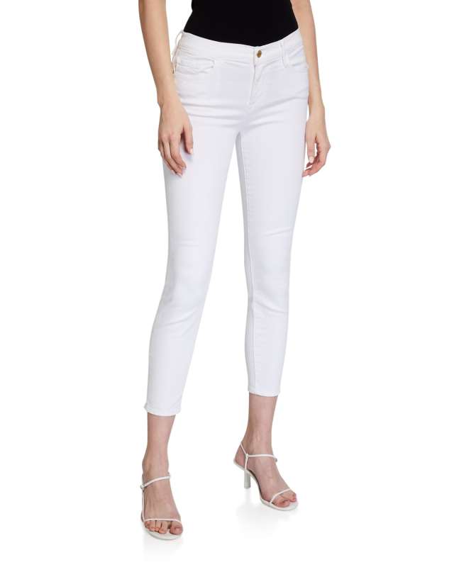 Le Color Cropped Skinny Jeans
